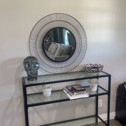 Metal Wire Mirror 