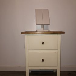White Dresser/Drawer, Portable Mirror, Light Up Mirror 
