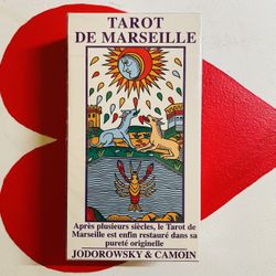 Alejandro Jodorowsky Marseille Tarot Deck - NEW - MINT - MADE IN FRANCE