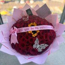 🌹 Valentine’s Rose Bouquet 🌻