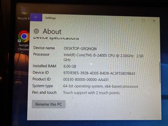 Dell Inspiron all in one