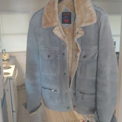 Heavy Duty Grande Bay Leather Coat