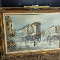 Carolyn Burnett Oil Painting 