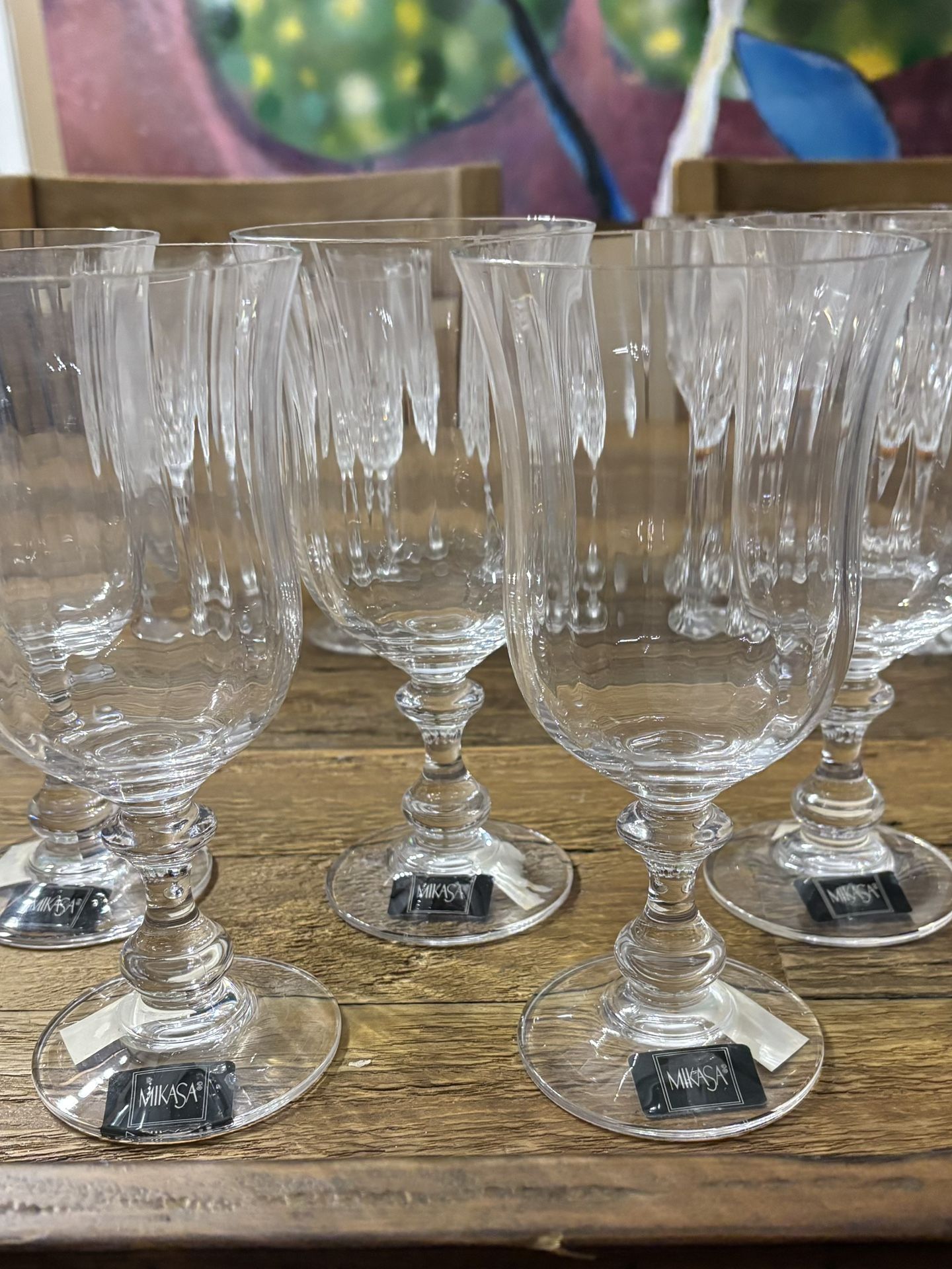 Mikasa Crystal French Countryside Wine Glasses 6.75, 10 oz.