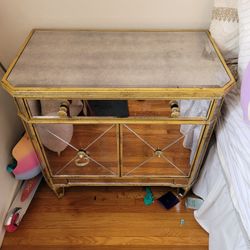 Mirrored Nightstand -- Borghese from Z-Gallerie - $100