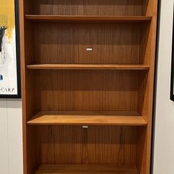 Teak Wood Bookshelf