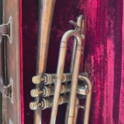 Vintage 1920''s Cornet J.W. York & Sons- Grand Rapids Band Instrument Company