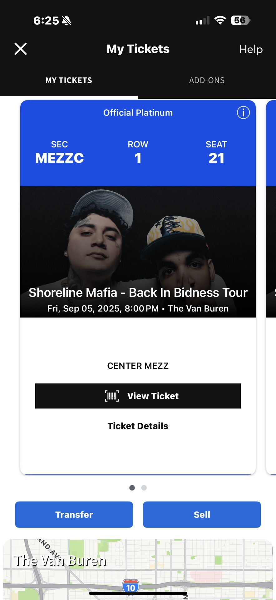Shoreline Mafia Tickets