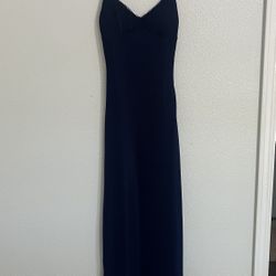 Navy Blue Dress