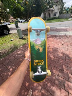 Drink & Hike Complete Skateboard 8.0