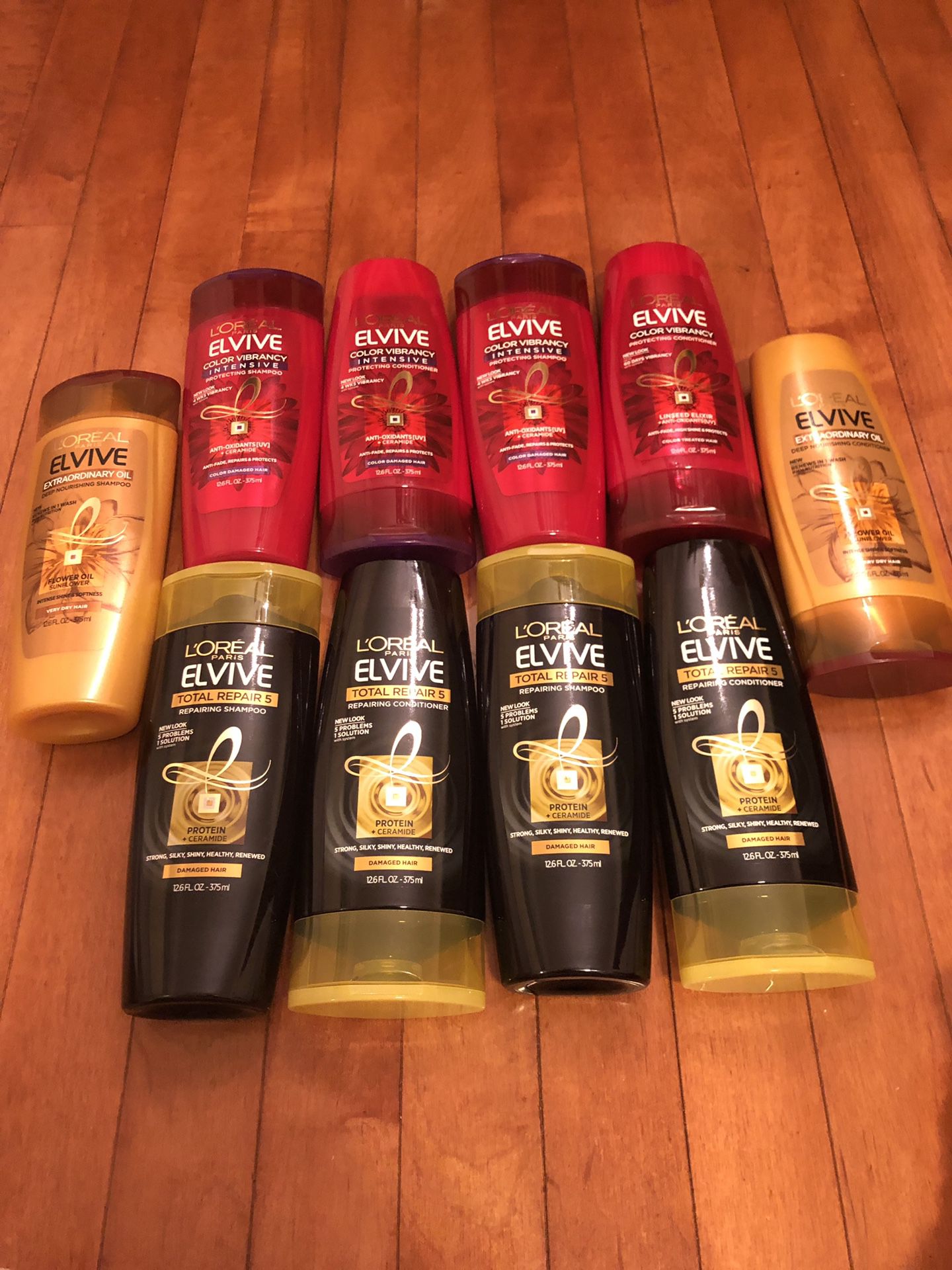 10 Loreal shampoo & conditioner