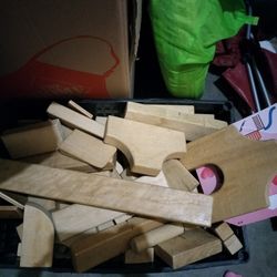 Kids Solid Wood Blocks 