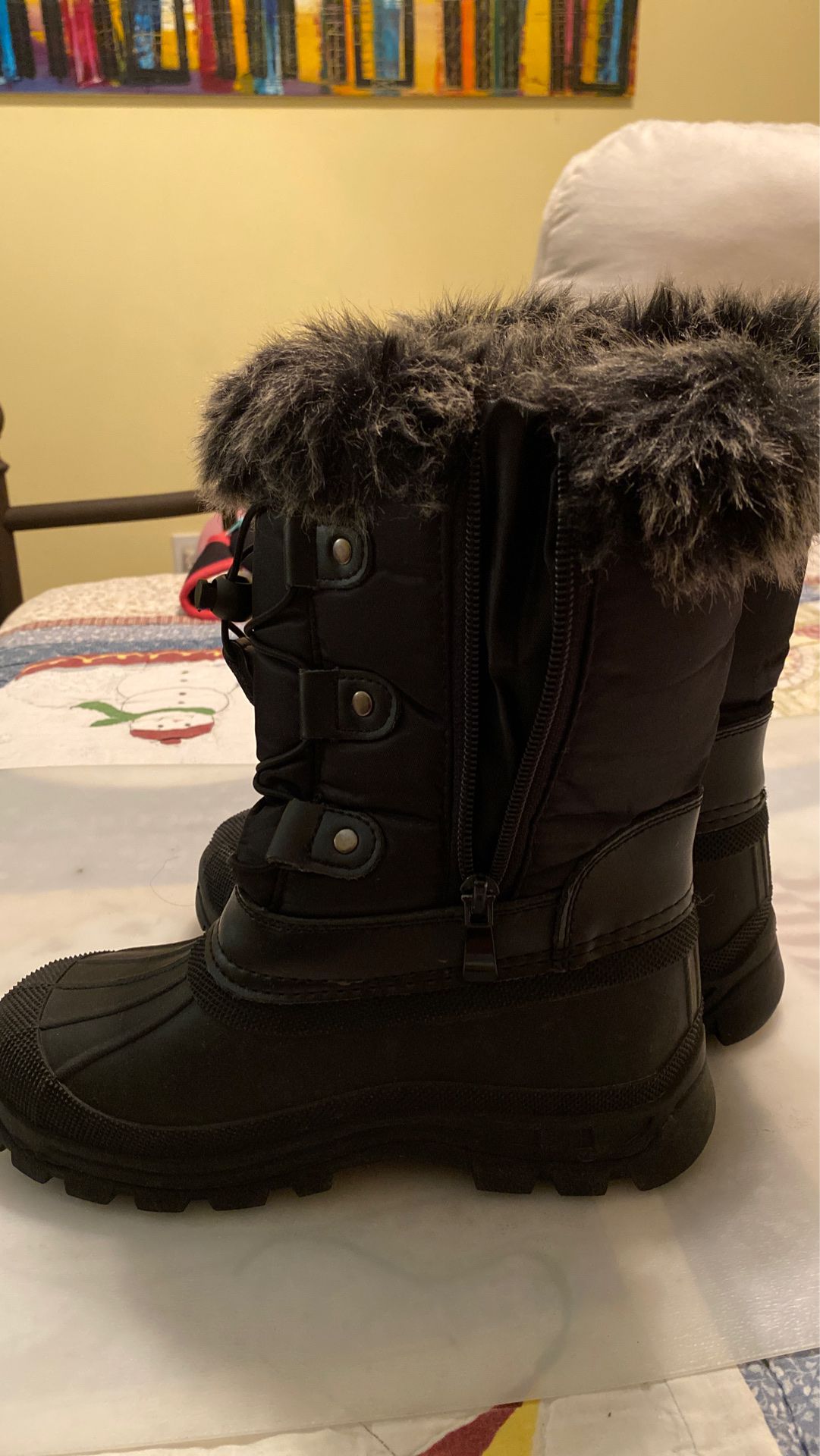 Snow boots for kids size 13