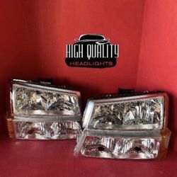Chevy Silverado 2003. 2006 headlights.