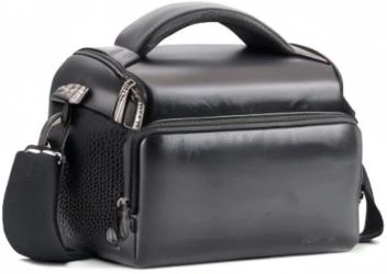 DOMISO Camera Bag Case Protective Waterproof Anti-shock Shoulder Bag, Black (New)