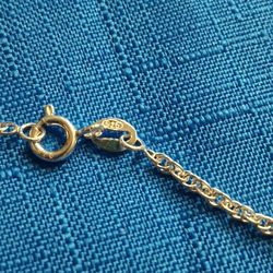16in Sterling Silver Rope Chain. 