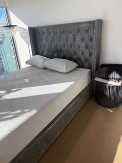 King size restoration hardware bed