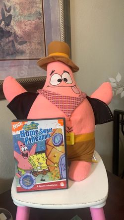 Sponge BALL  HOME SWEET PINEAPPLE DVD & SPONGE SQUARE PANTS Plush