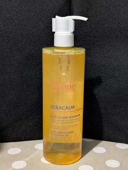 Avene XeraCalm A.D Lipid-Replenishing Cleansing Oil, 13.5 Fl Oz