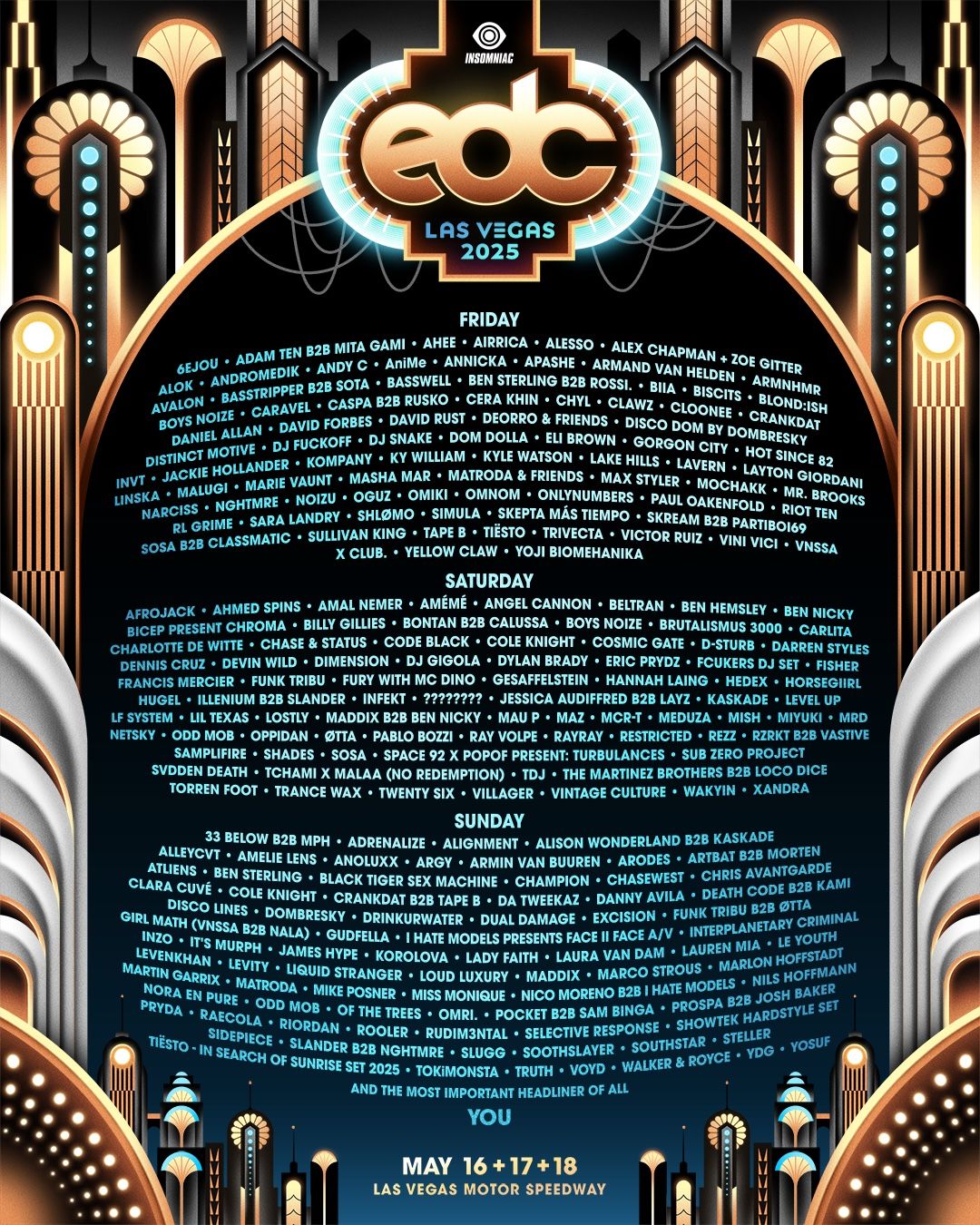 EDC Vegas GA+ 3 Day Pass