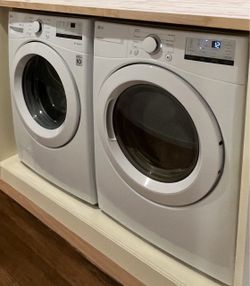 LG washer and dryer
