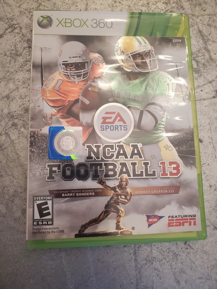 NCAA Football 13 (Microsoft Xbox 360, 2012) video game