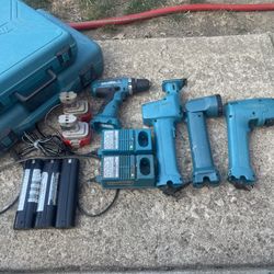 Assorted Milwaukee tools