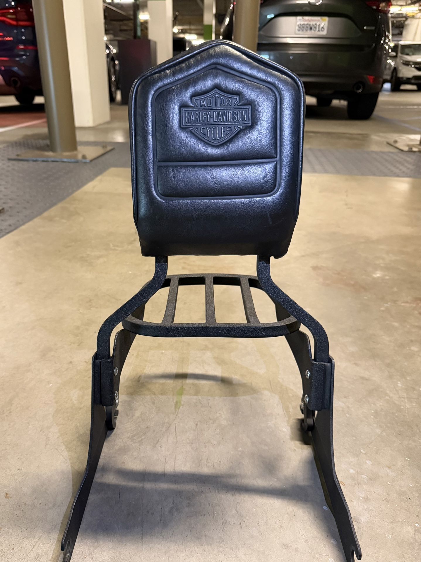 Harley-Davidson Motorcycle Backrest & Sissy Bar