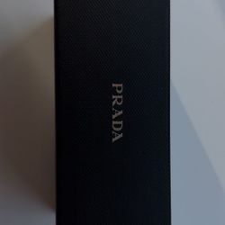 Black Prada glasses With packaging.