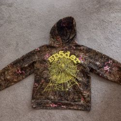 spider hoodie men's medium