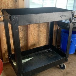 Husky two tier cart