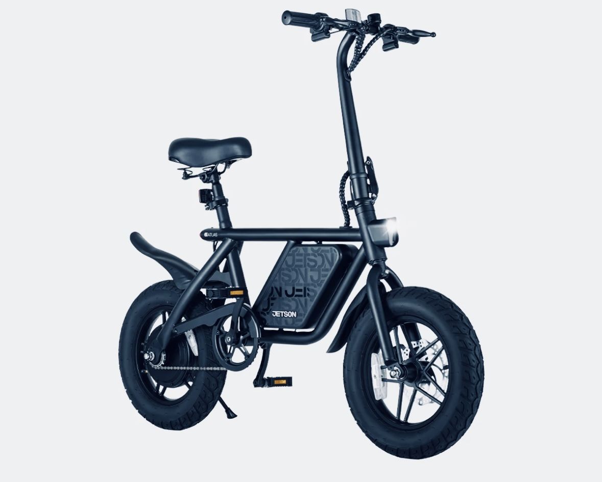  Jetson Atlas Pro 14” fat tire folding electric bike.