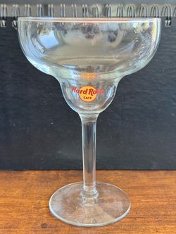 Pair of Hard Rock Margarita Glasses
