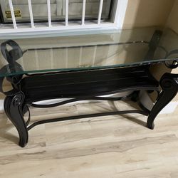Table With Glass 
