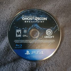 Tom Clancys Ghost Recon Breakpoint Ps4. No Case