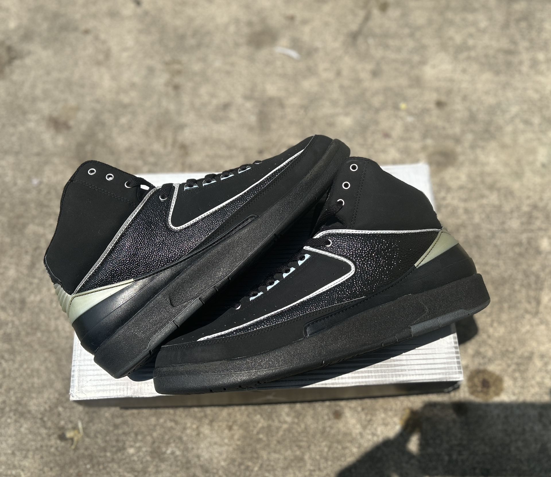 Air Jordan 2 Black Chrome