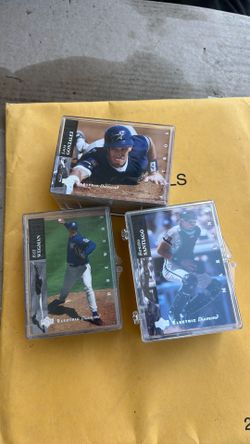 upper deck electric diamond baseball cards lot