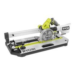New RYOBI 18V ONE+ System with the 18V 5-1/2 in. Flooring Saw.