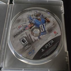 NFL Madden 13 - PS3 Game