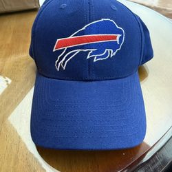 NFL Team Apparel Buffalo Bills Hat Adjustable Strap 