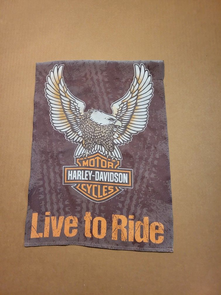 Harley Davidson Mini Flag