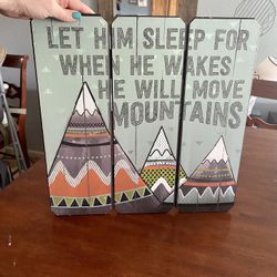 Cute Sign For Baby Boy Nursery