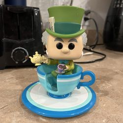 Funko Mad Hatter Alice In Wonderland Disneyland Teacups NO BOX