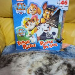 Paw Patrol Floor Puzzle Creates A3 Foot Puzzle 46 Pieces