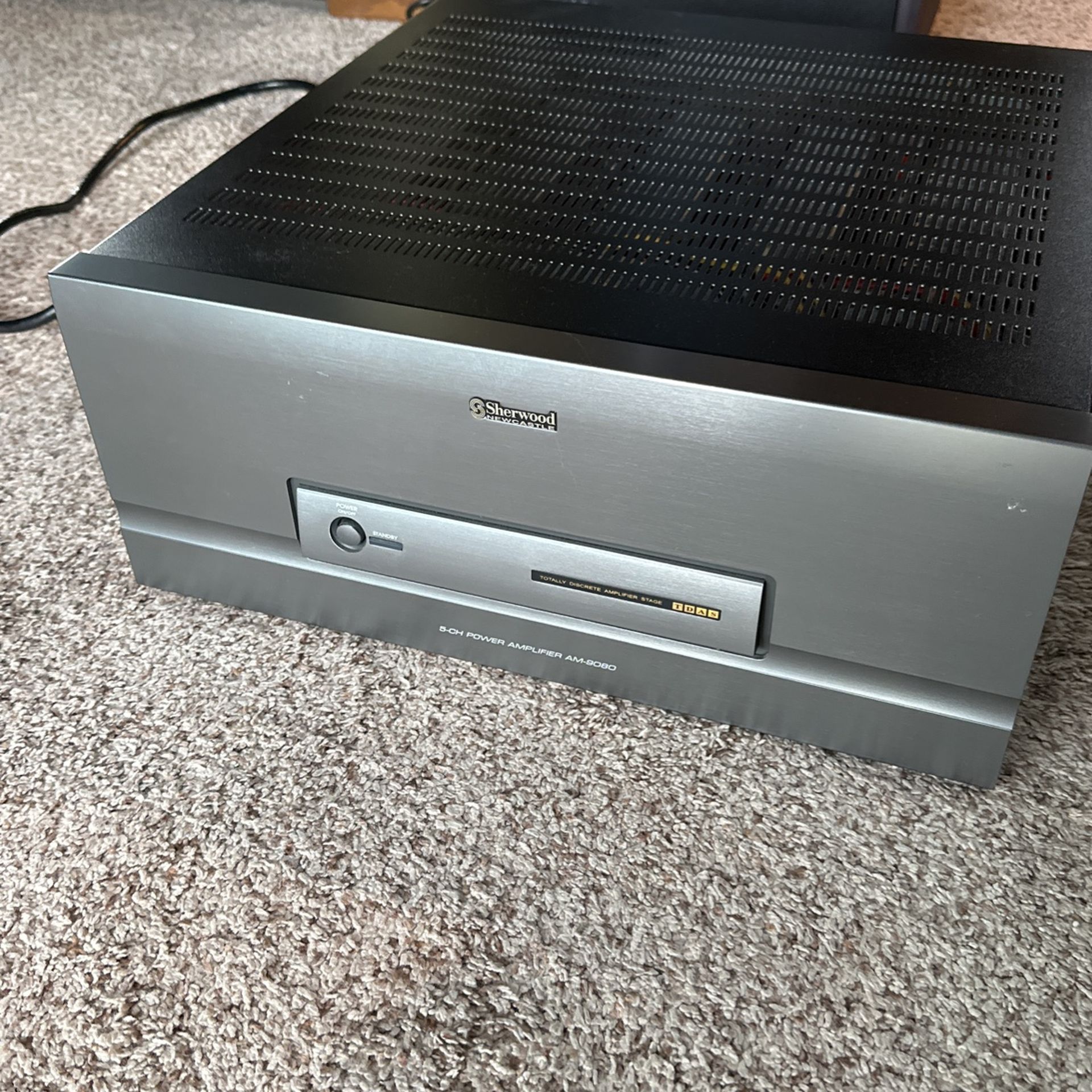 Sherwood Newcastle AM 9080-5 Ch. Power Amplifier