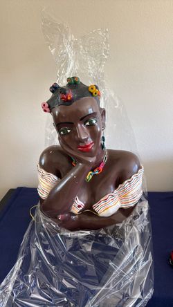 Large statue from Brazil