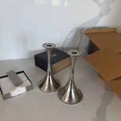 Candle Holder+ Napkin Holder michael aram