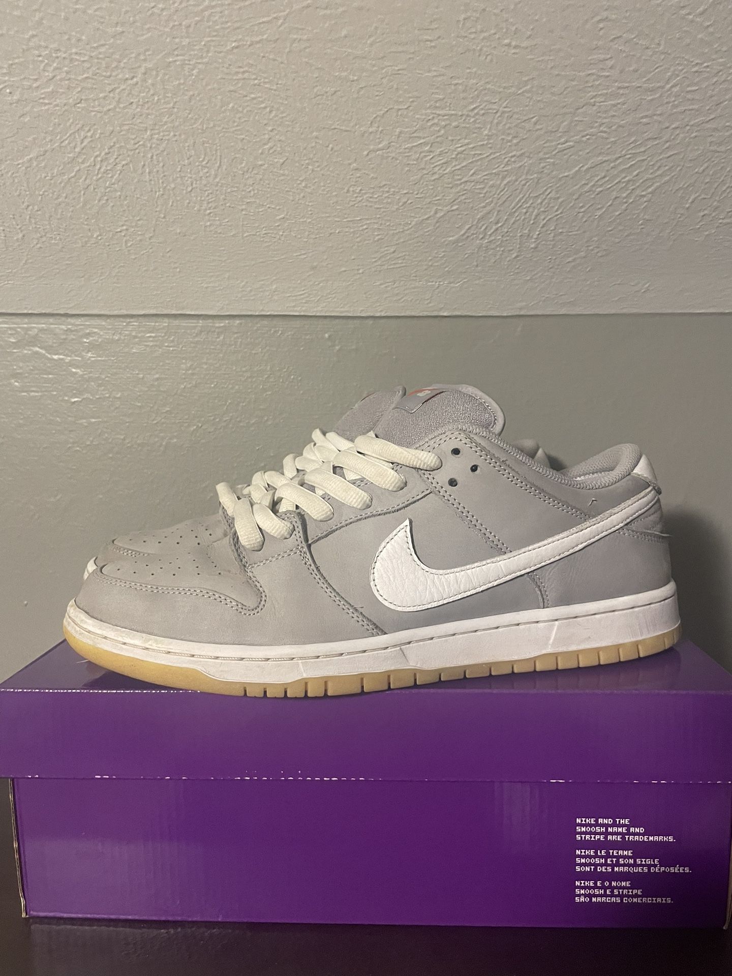 Dunk Low Pro ISO SB 'Wild Grey Gum' - Size 11.5