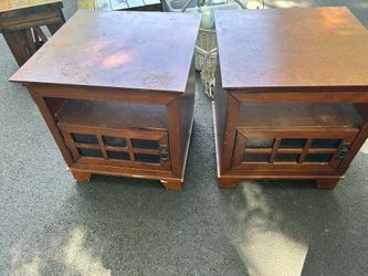Two Nightstands, Side Table