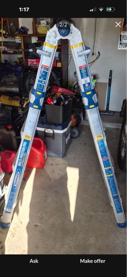 Werner Multi-Position Pro Ladder 375 lb